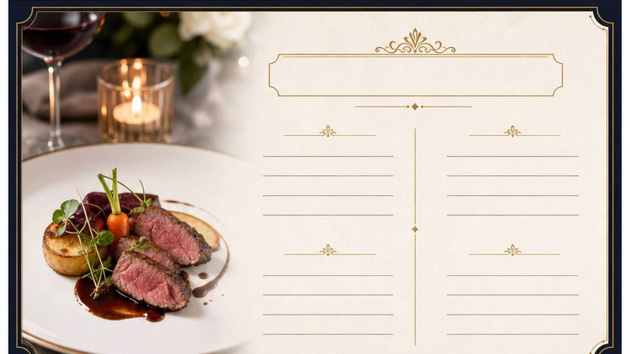 AI Free Menu Template Maker prompt result 1