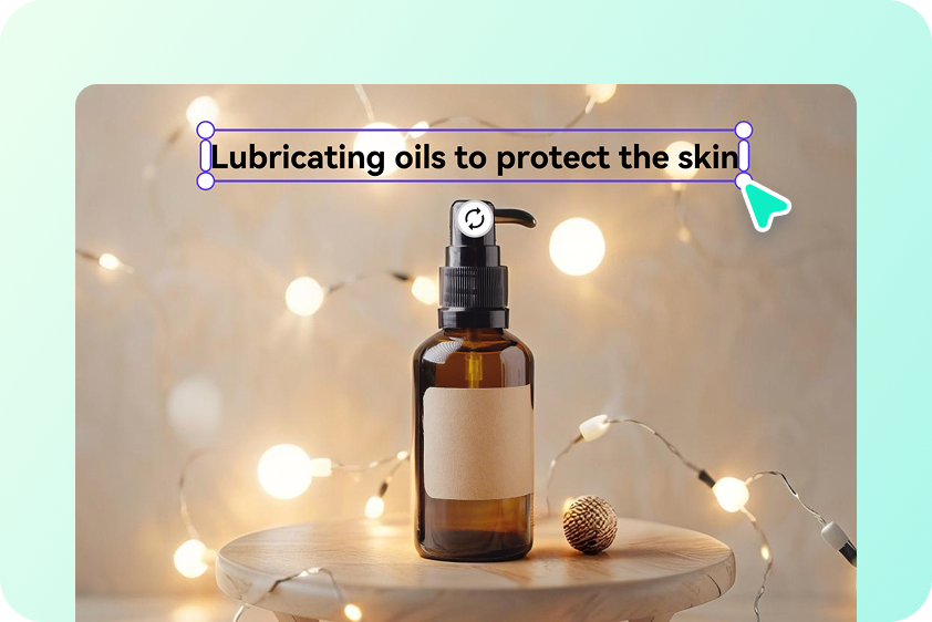 AI-generated product showcase image