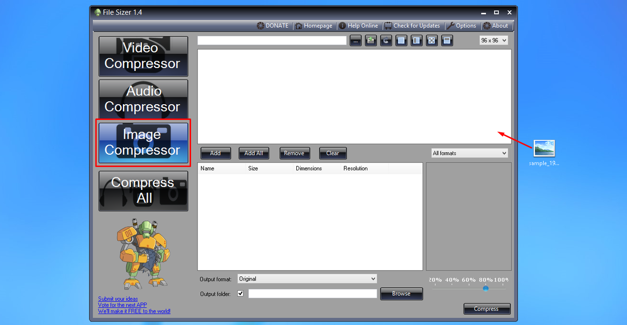 file sizer