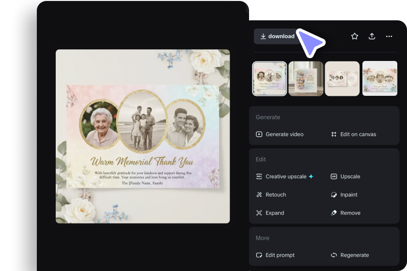Muatturun kad ucapan terima kasih anda