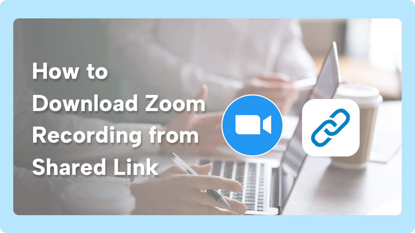 How to download zoom recording from shared link