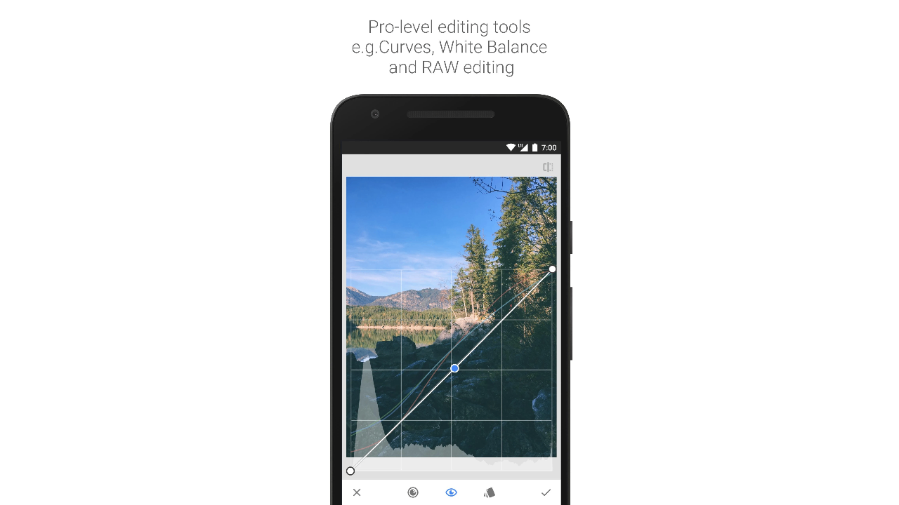 Snapseed - yapay zeka fotoğraf düzenleme uygulaması