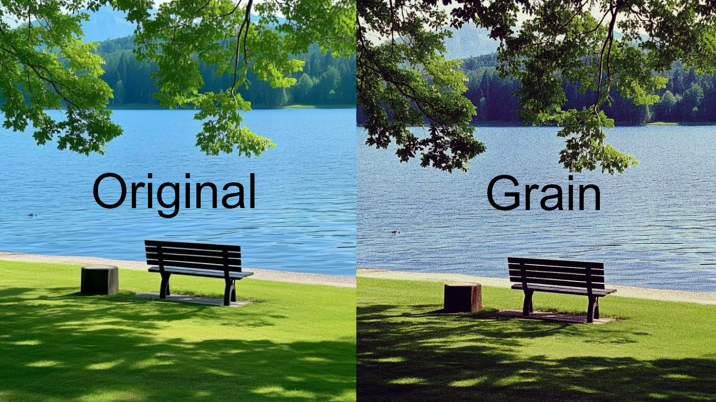 What is a film grain filter