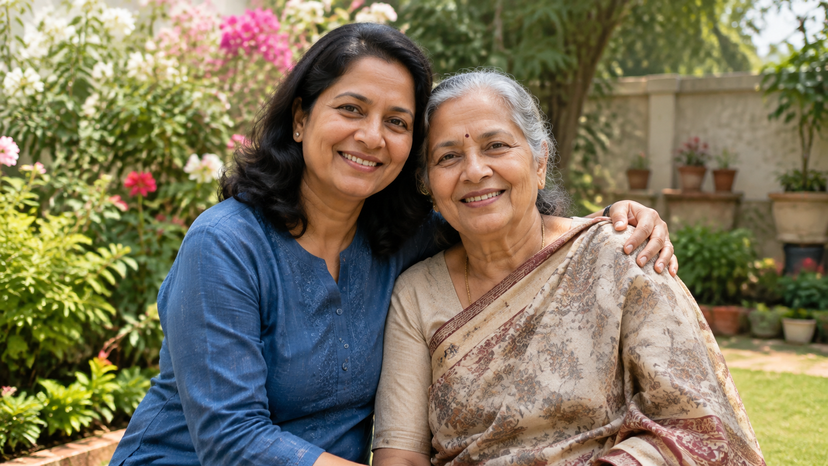 Generations in the Garden for free ai aging app