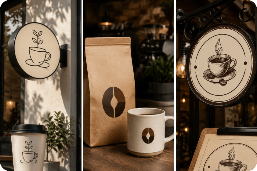 Explore endless coffee logo ideas