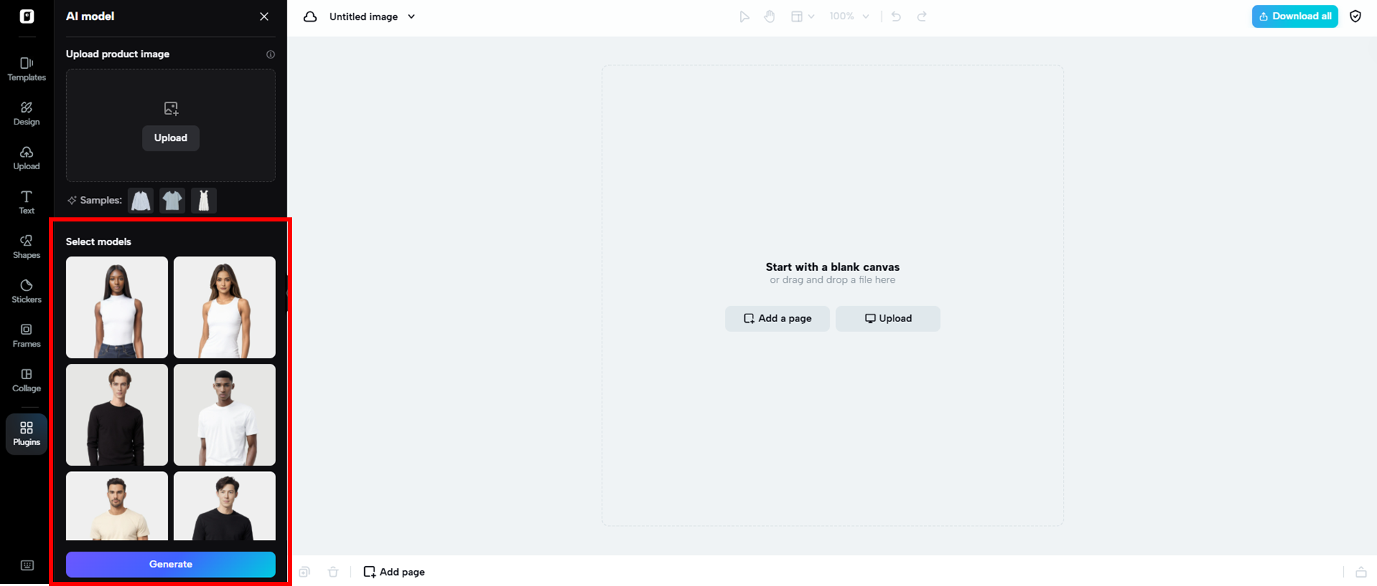 Chic clothing models to showcase your styles