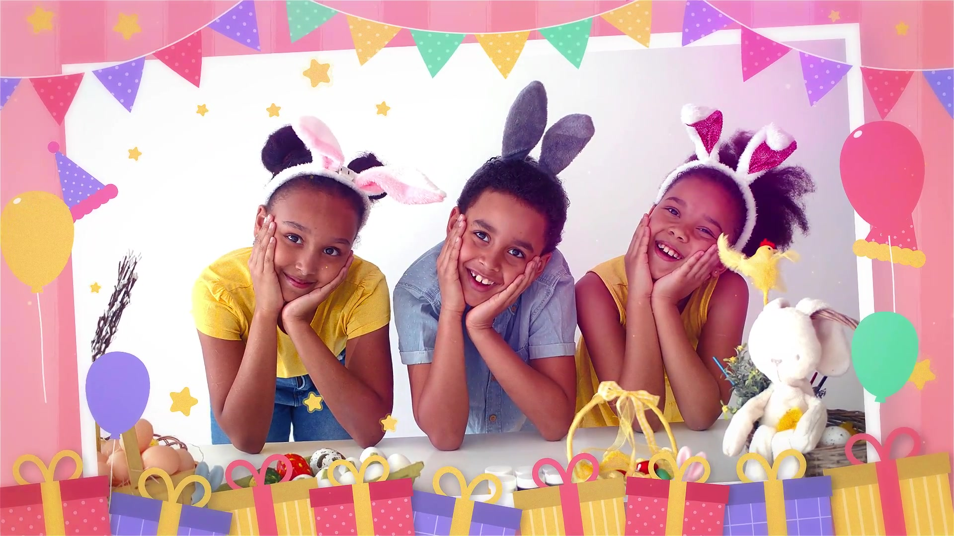 スライドショーハッピーバースデービデオ