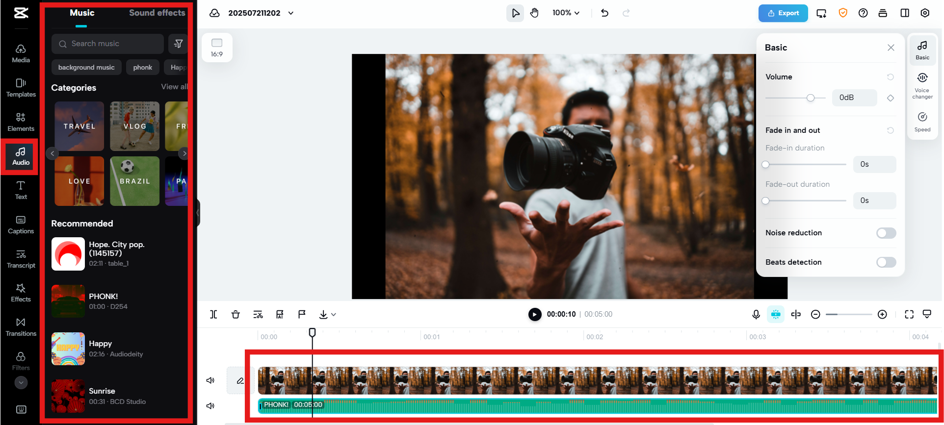 Add and sync music