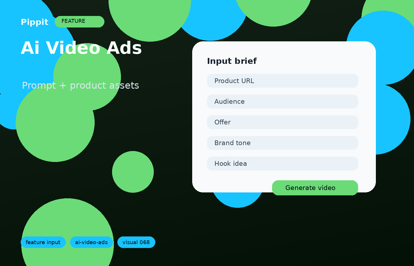 Ai Video Ads turn rough inputs into a ready video direction visual
