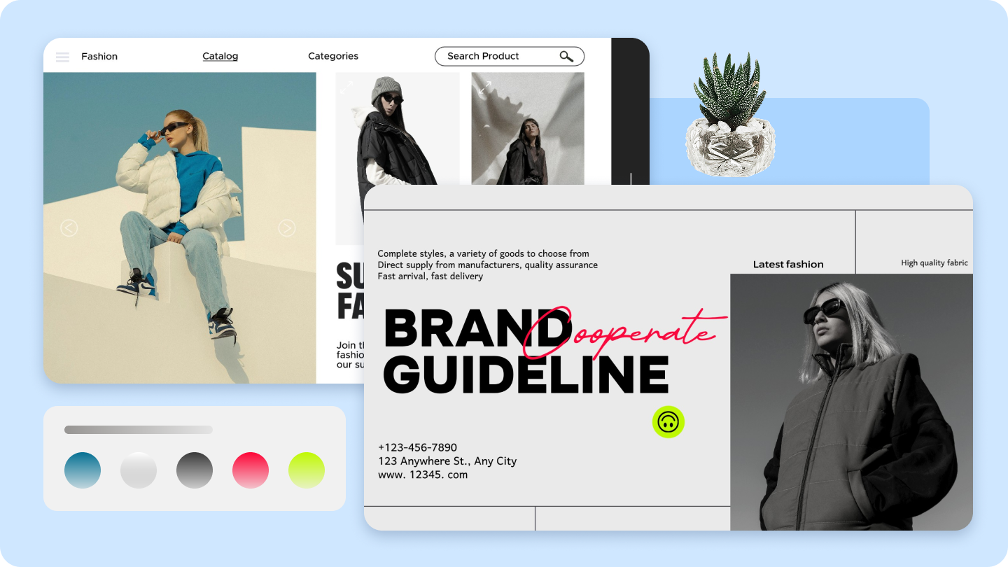 Brand guide template 
