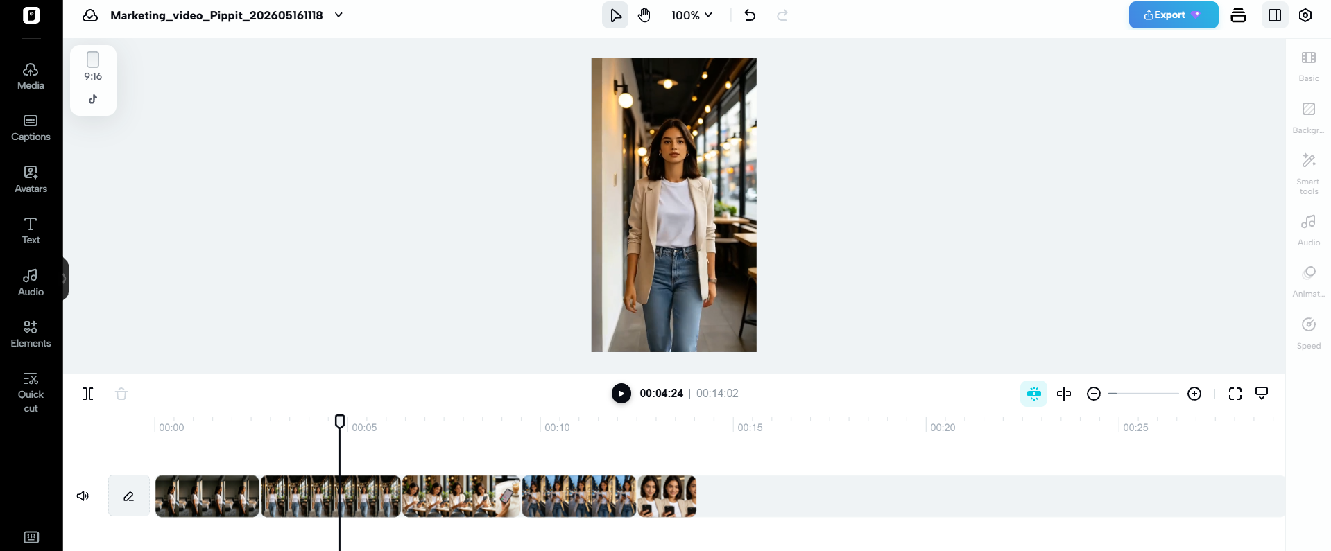 AI-powered content preparation workflow supporting creator video production
