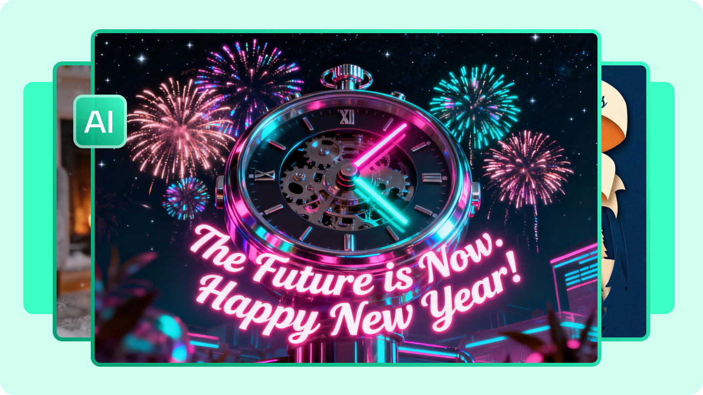 Anuncios creativos de Año Nuevo para captar atención y celebrar la temporada