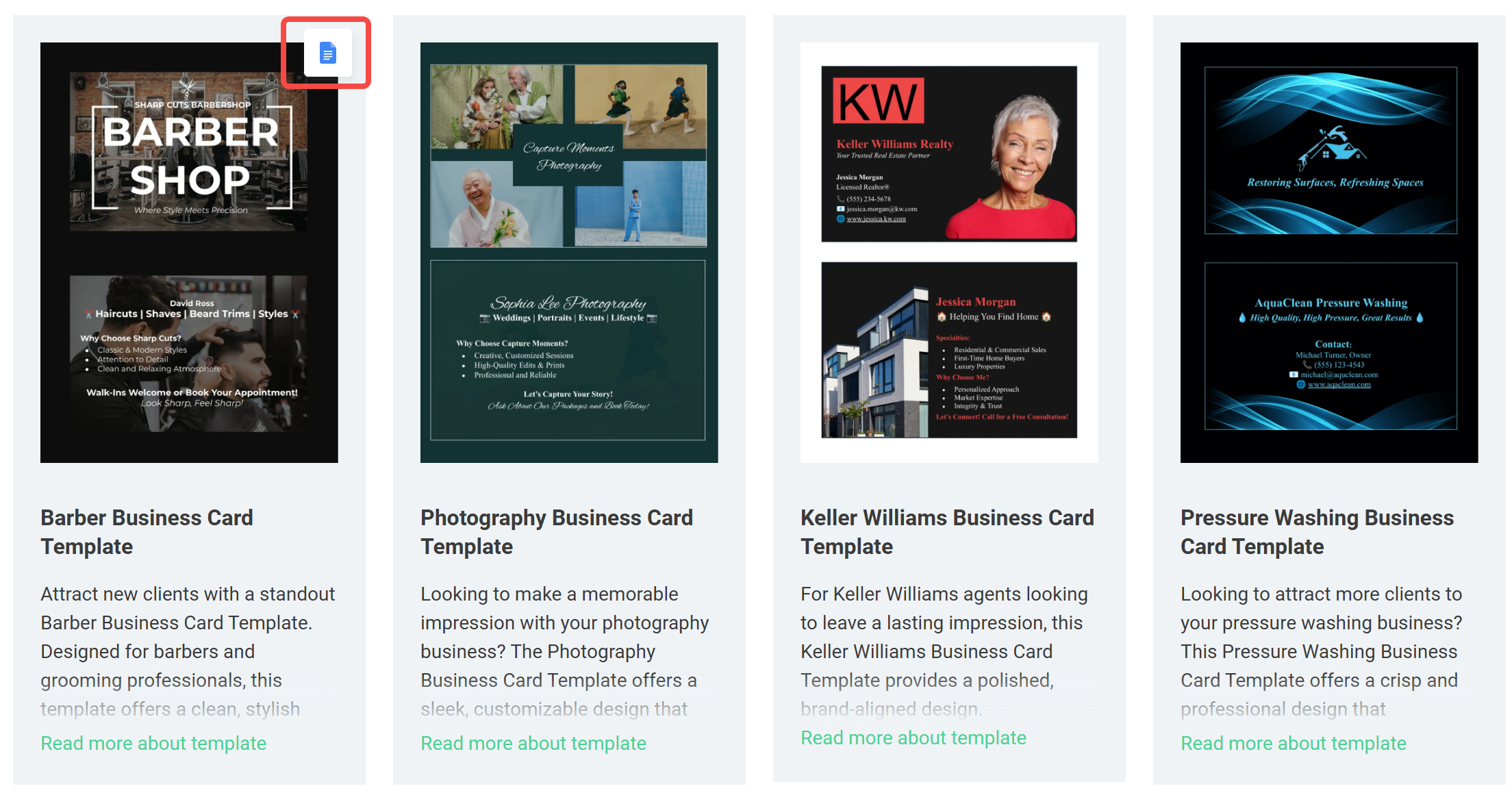 Download de sjabloon