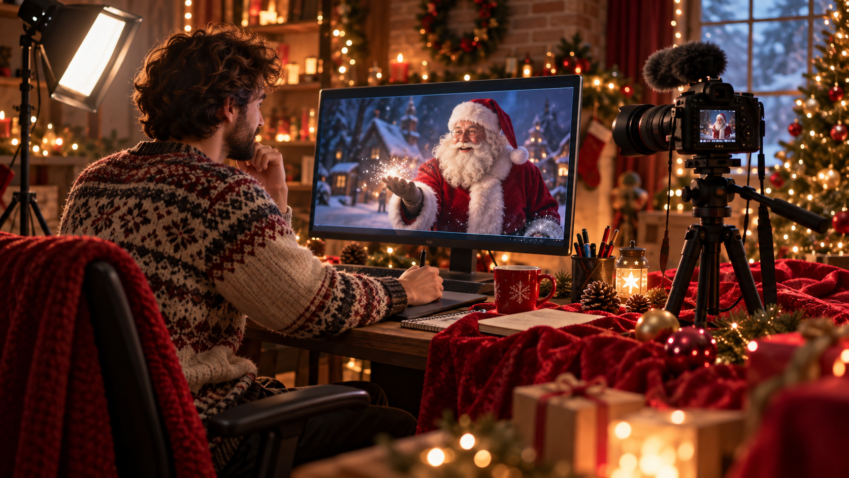Ai Santa Video Tutorial hero image created for Dreamina