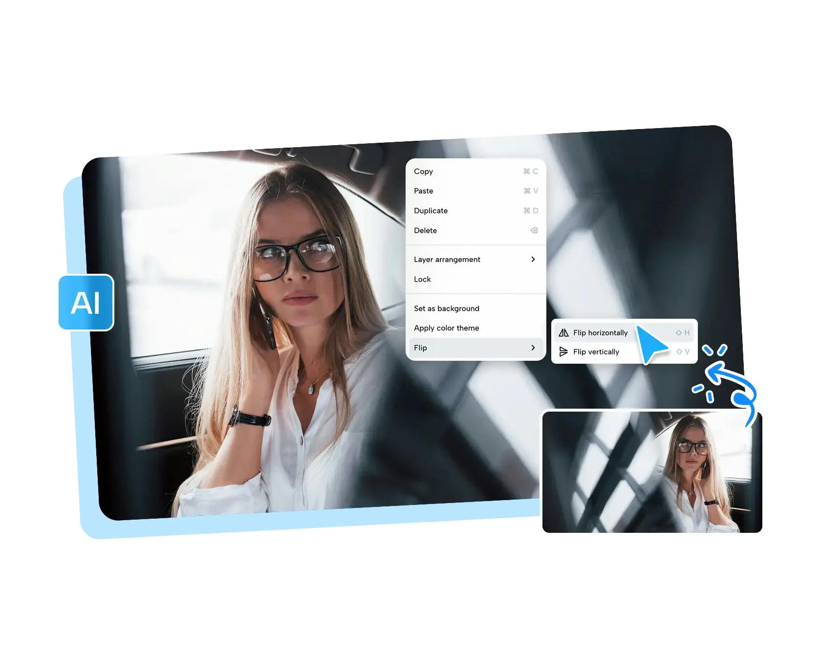 best tools for flipping images horizontally in video editing