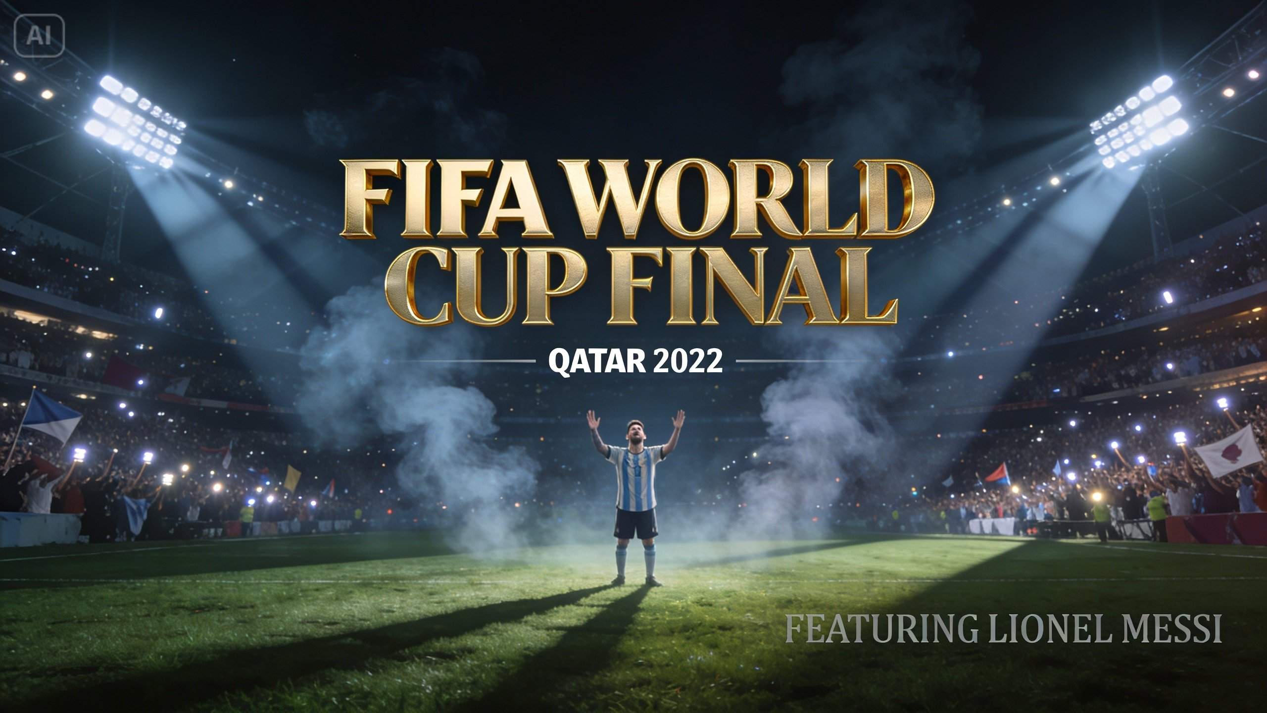AI FIFA World Cup poster features