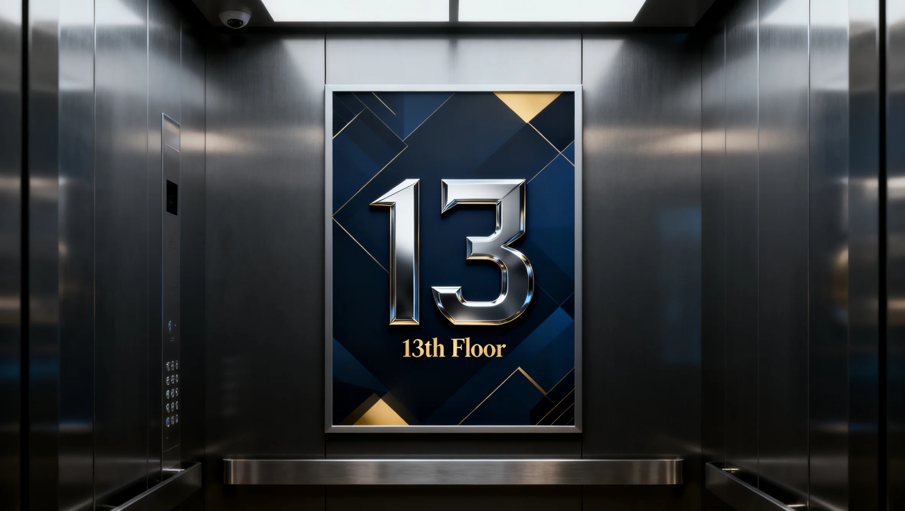 13階イメージのポスター