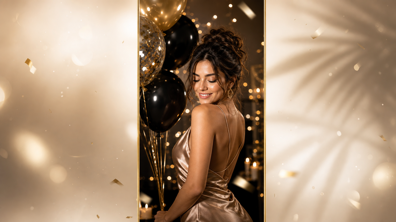 Luxury Frame Birthday Poster AI Prompt prompt example 2
