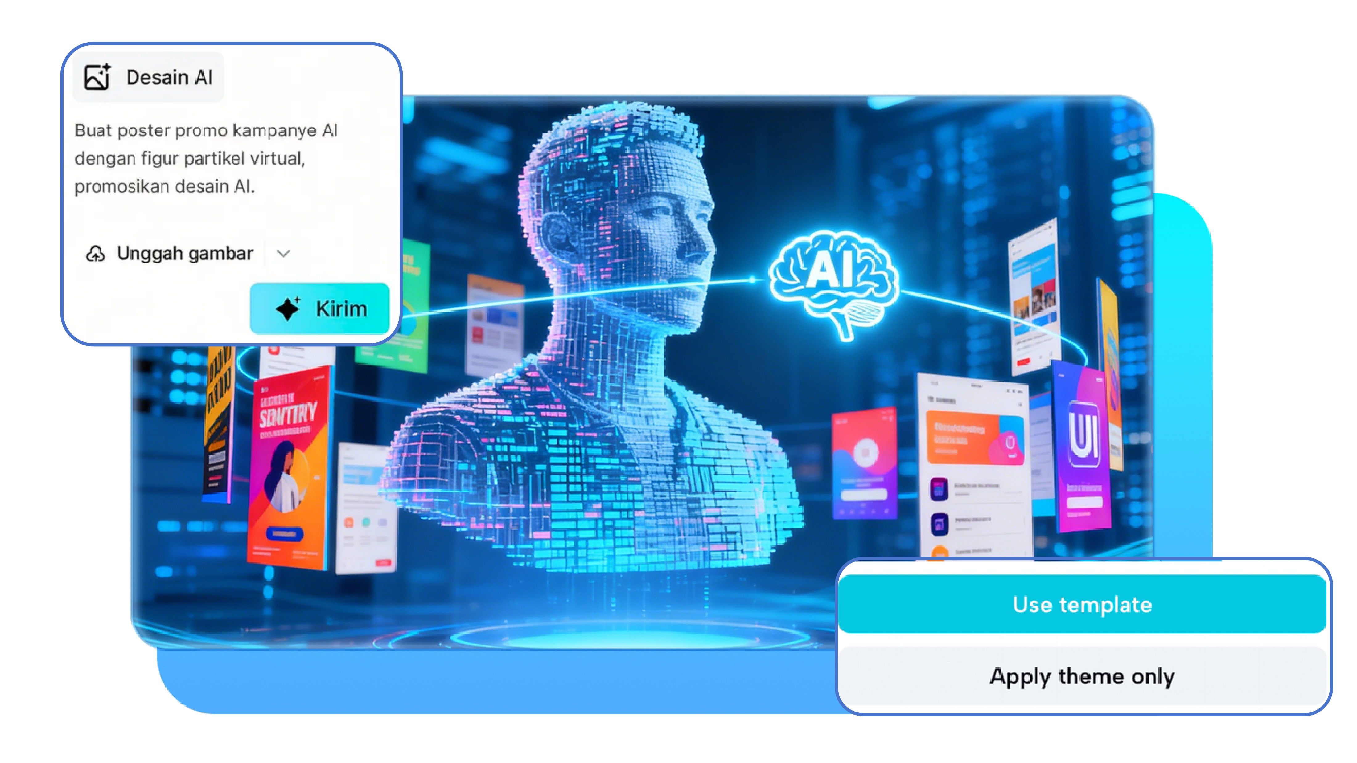 Solusi Desain AI untuk Bisnis Kecil