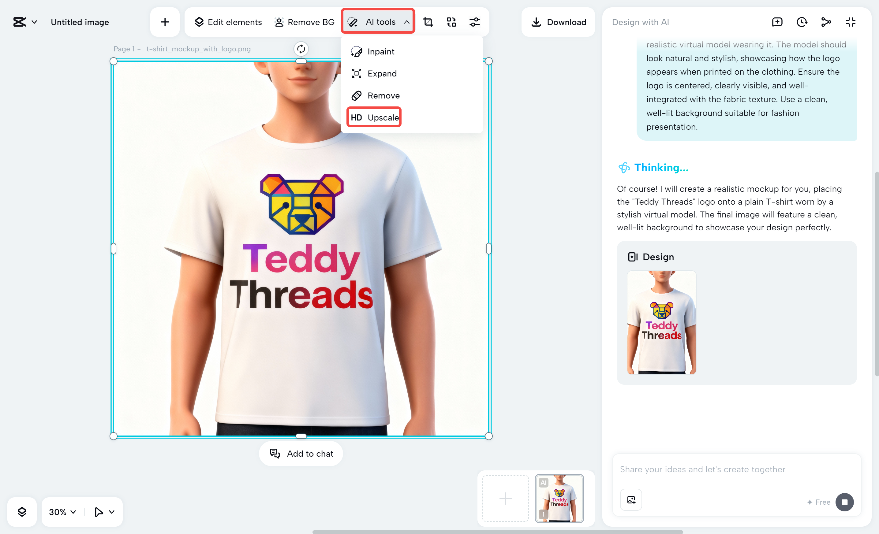 Using AI tools on the CapCut desktop video editor
