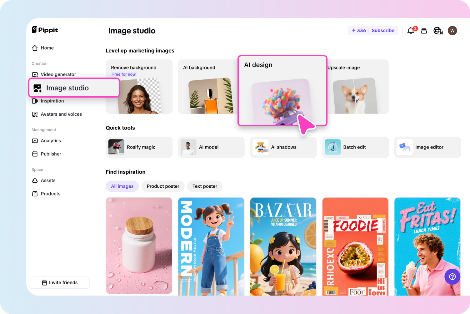เข้าถึงการออกแบบด้วย AI