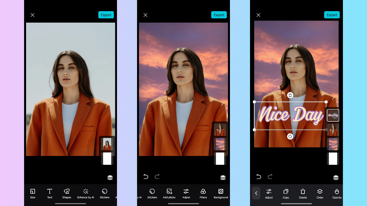 Layer adjustment tool