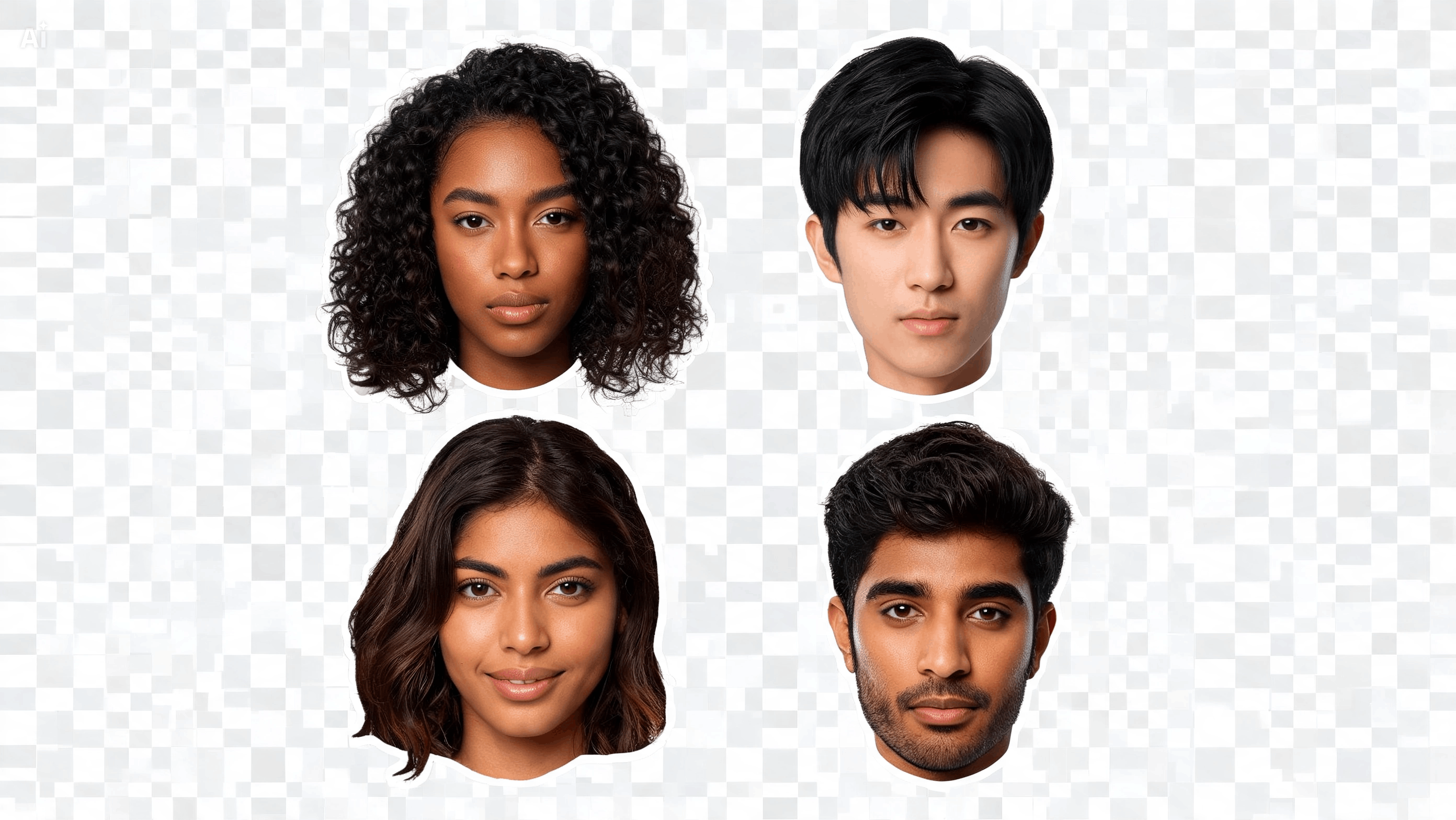 Isolate Facial Details Without Rough Edges