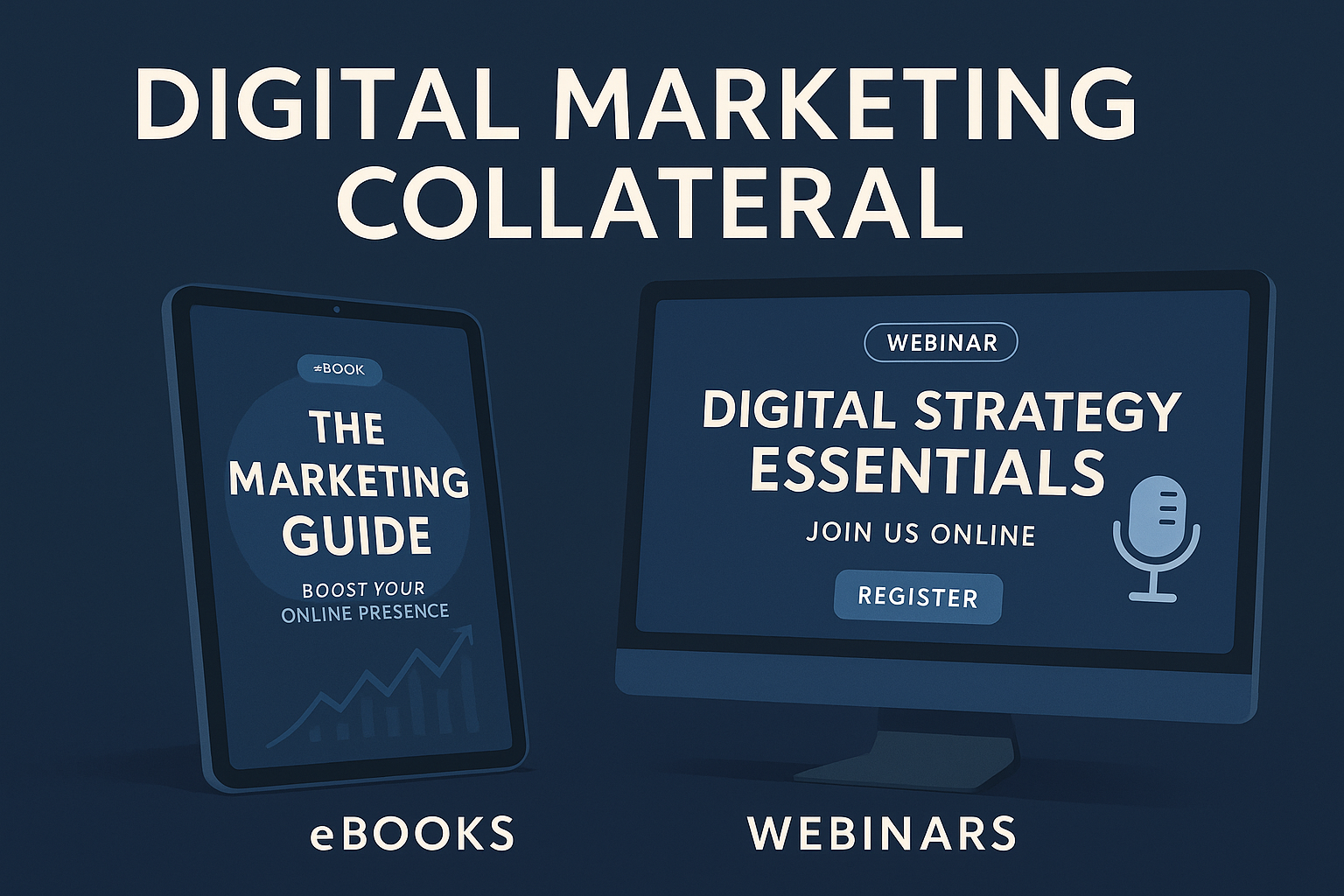 Digital marketing collateral as marketing collateral