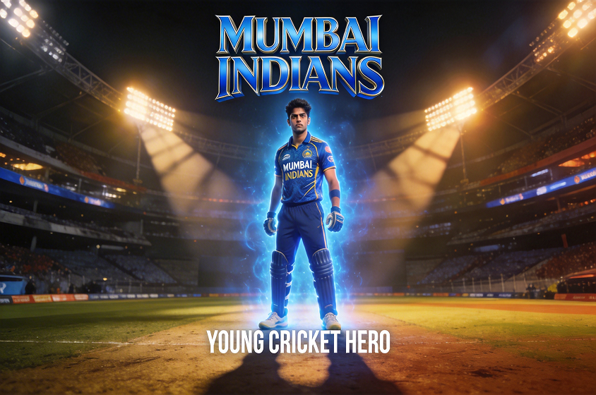 Mumbai Indians Fan Style