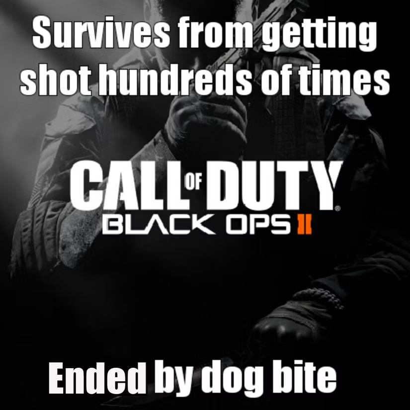 This meme's got teeth - funniest Call of Duty meme
