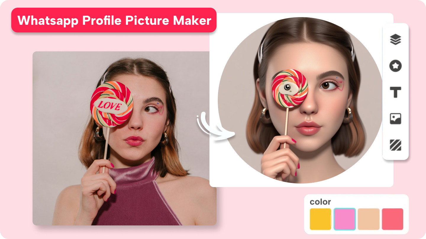 pembuat gambar profil WhatsApp