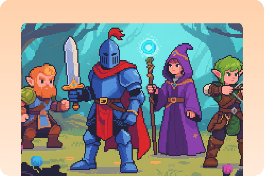 게임 캐릭터 디자인