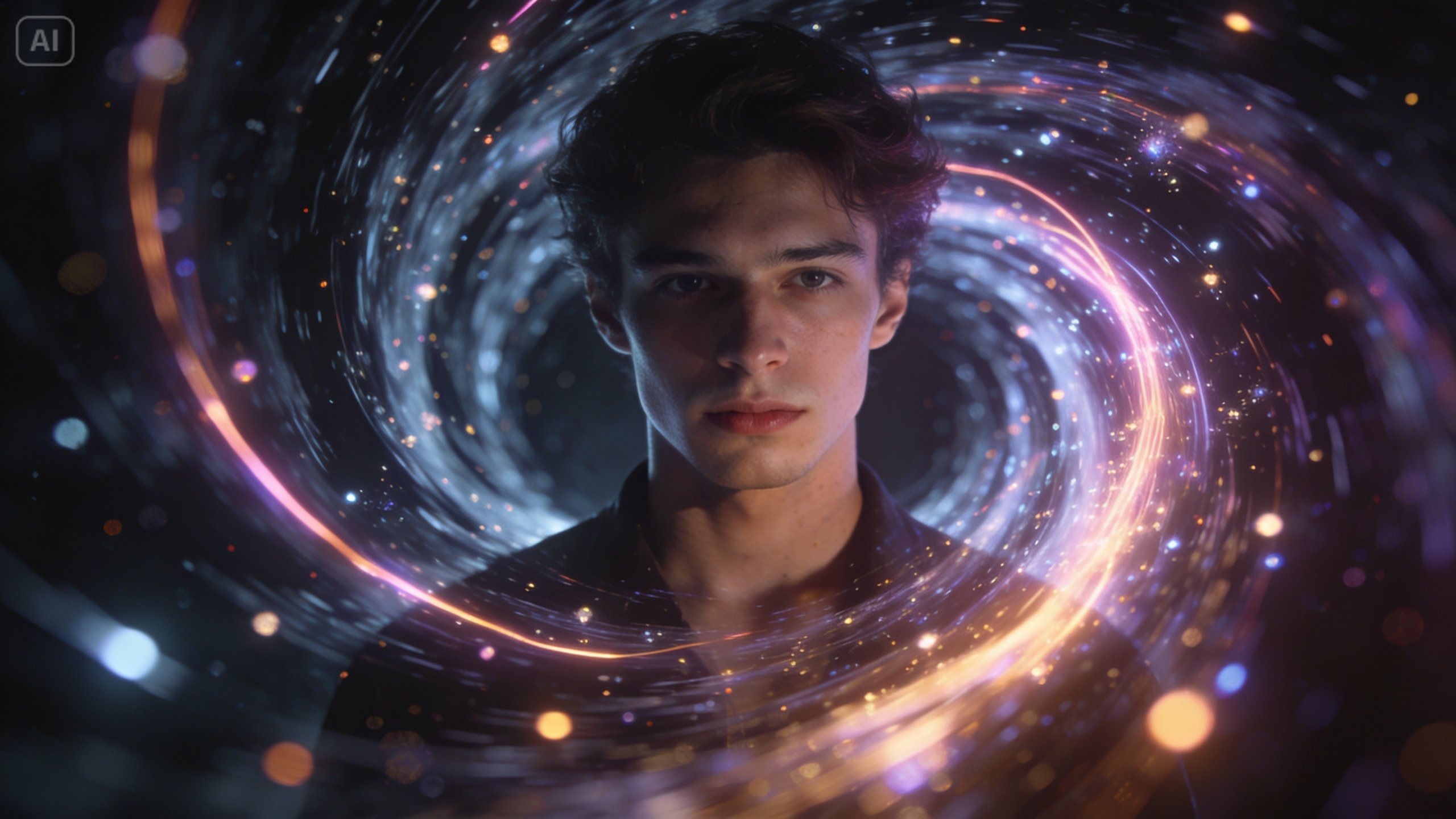 漩渦效果ai提示