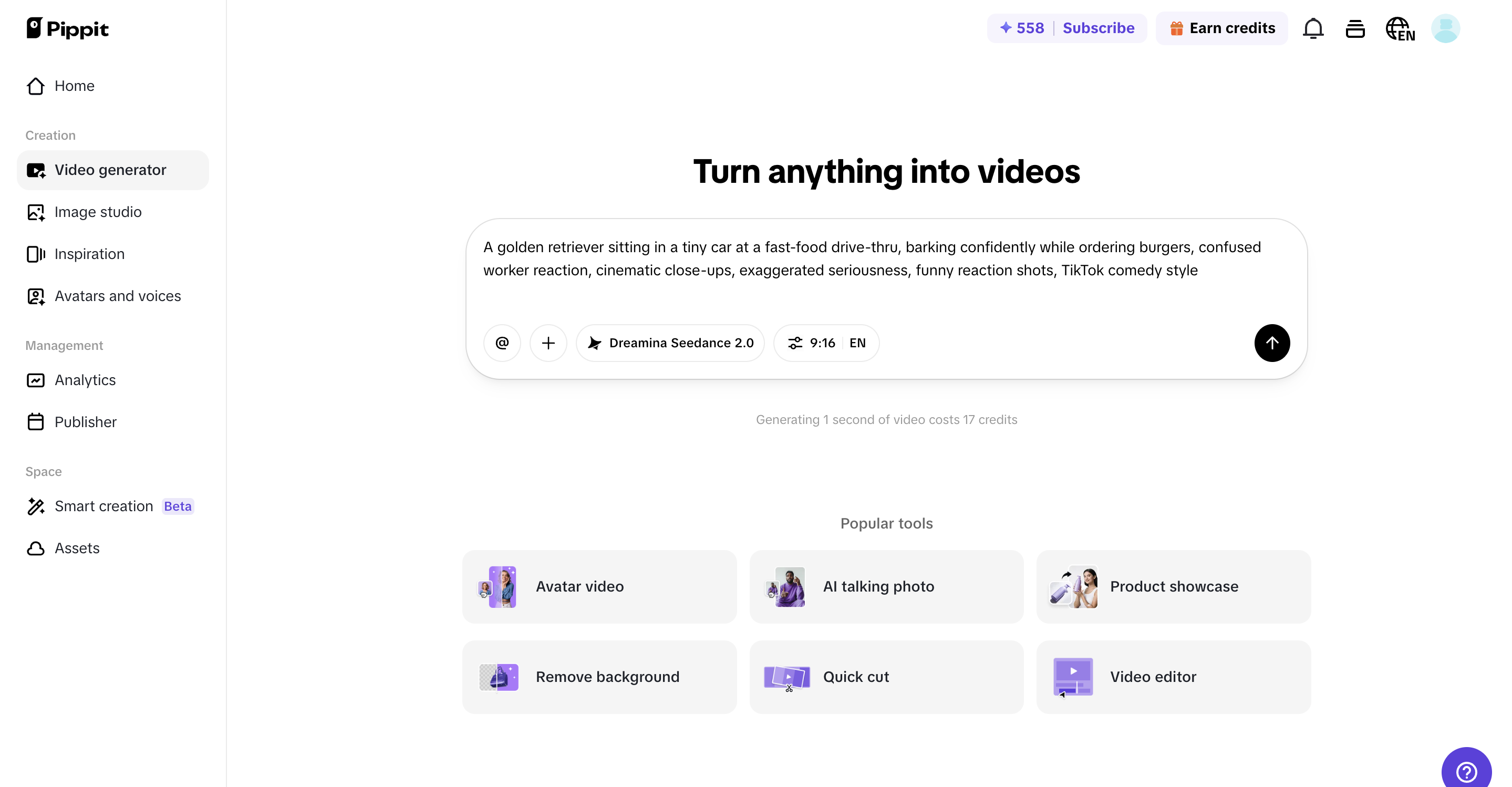 Create your video