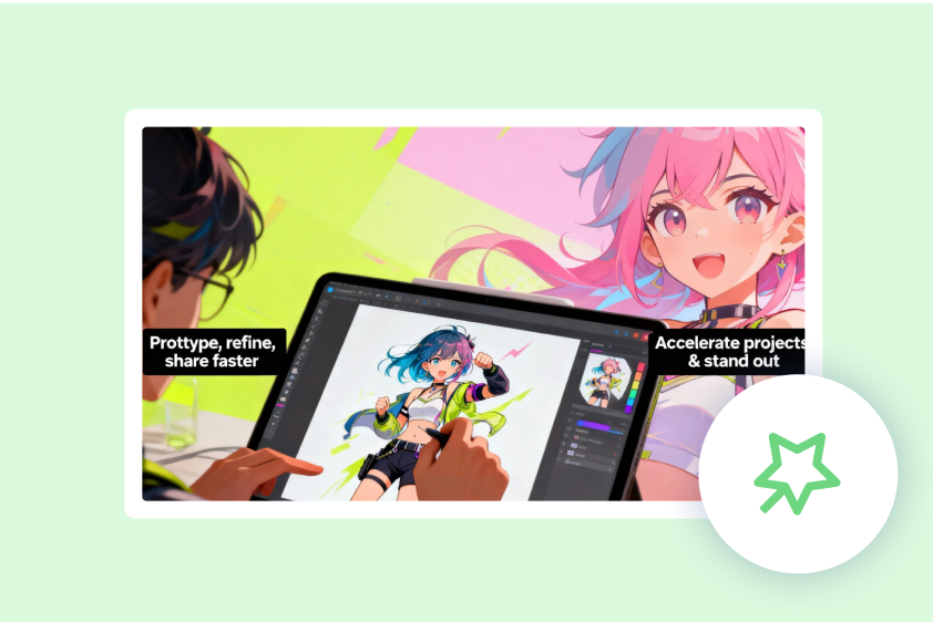 Erstellen Sie Anime-Designs schneller mit Dreaminas KI-Zufallsgenerator für Anime-Charaktere
