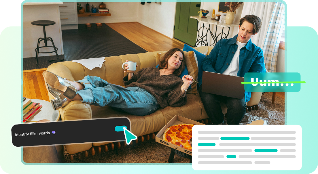 Removal of filter words in CapCut's Hindi to English AI video translation