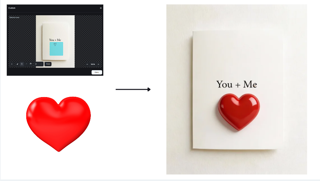 Interactive editing feature in Dreamina