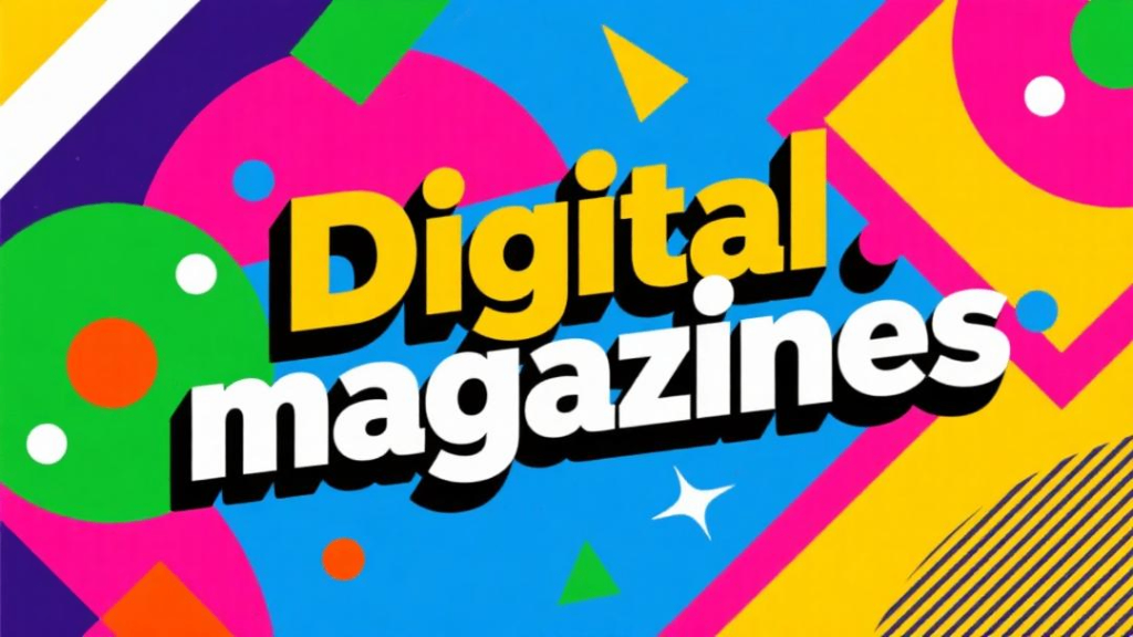 Digital magazine layouts