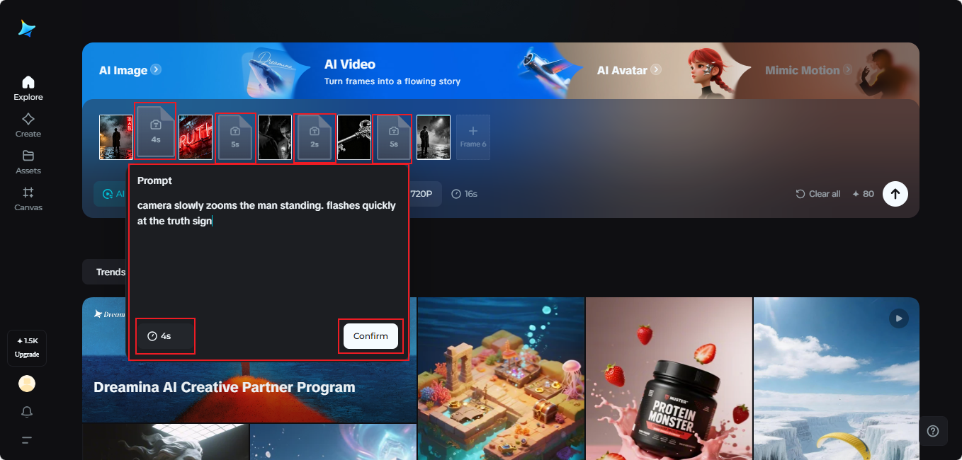 Generate your video