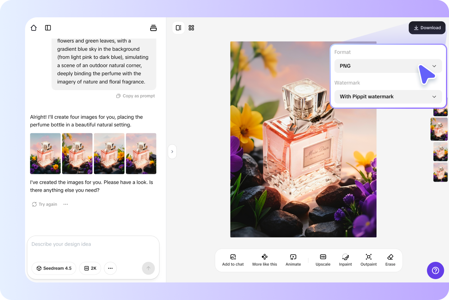 Export your images