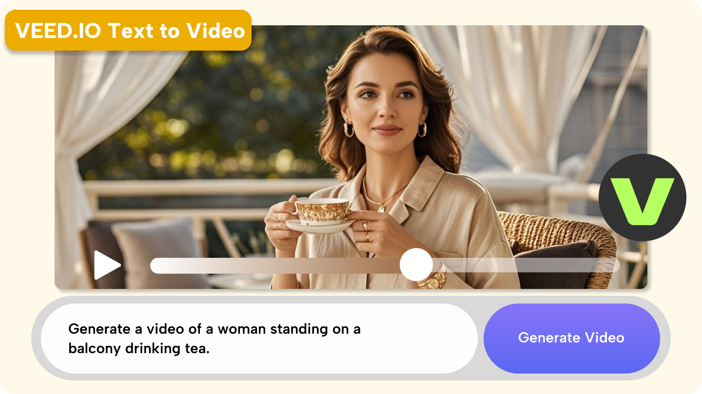 Veed io text to video