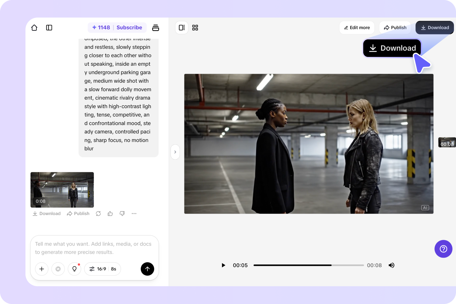 Export your video