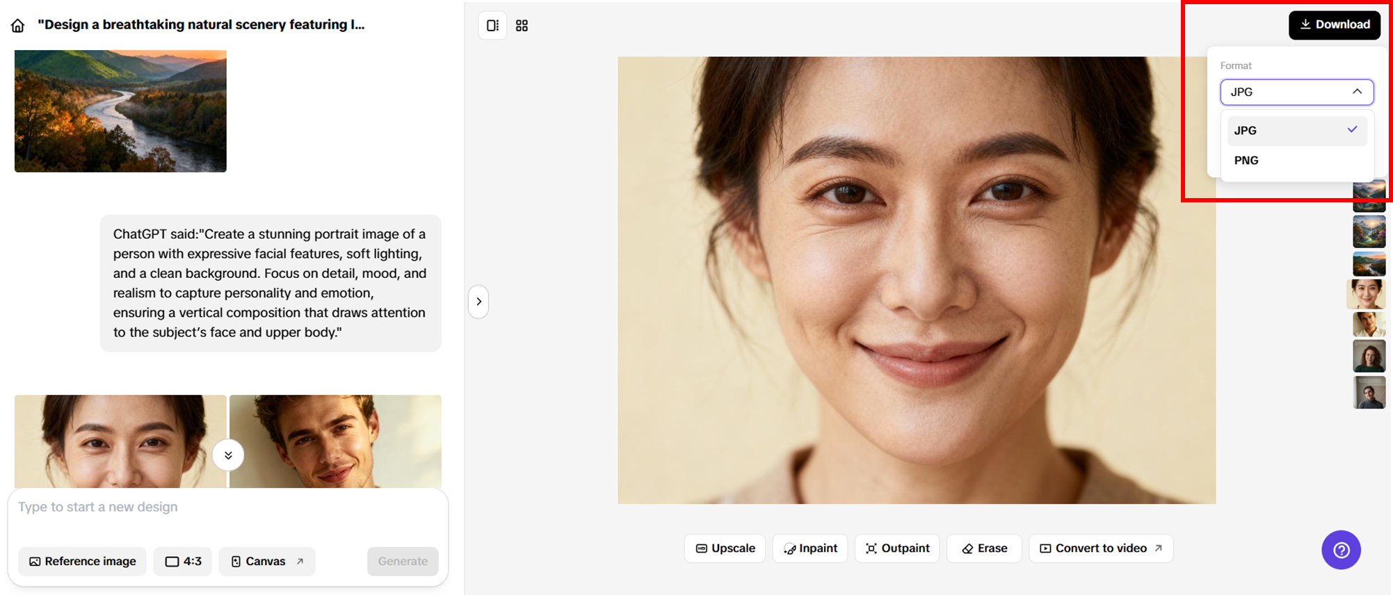 Baixar em vários formatos