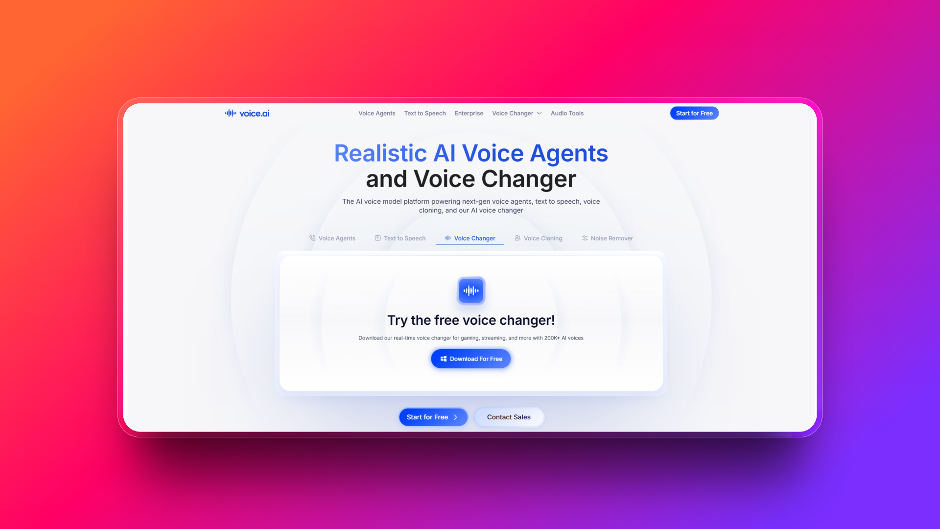 Изменение голоса в реальном времени от Voice.ai