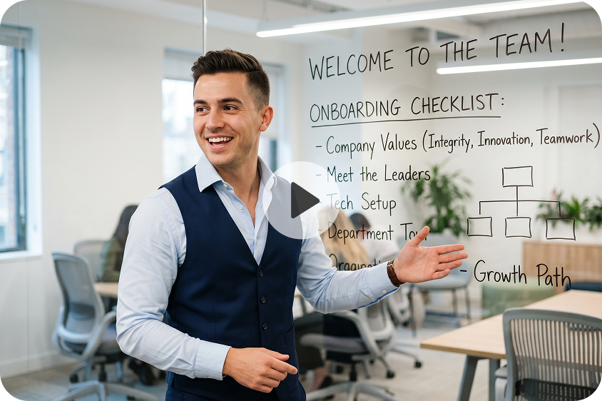  training video avatar