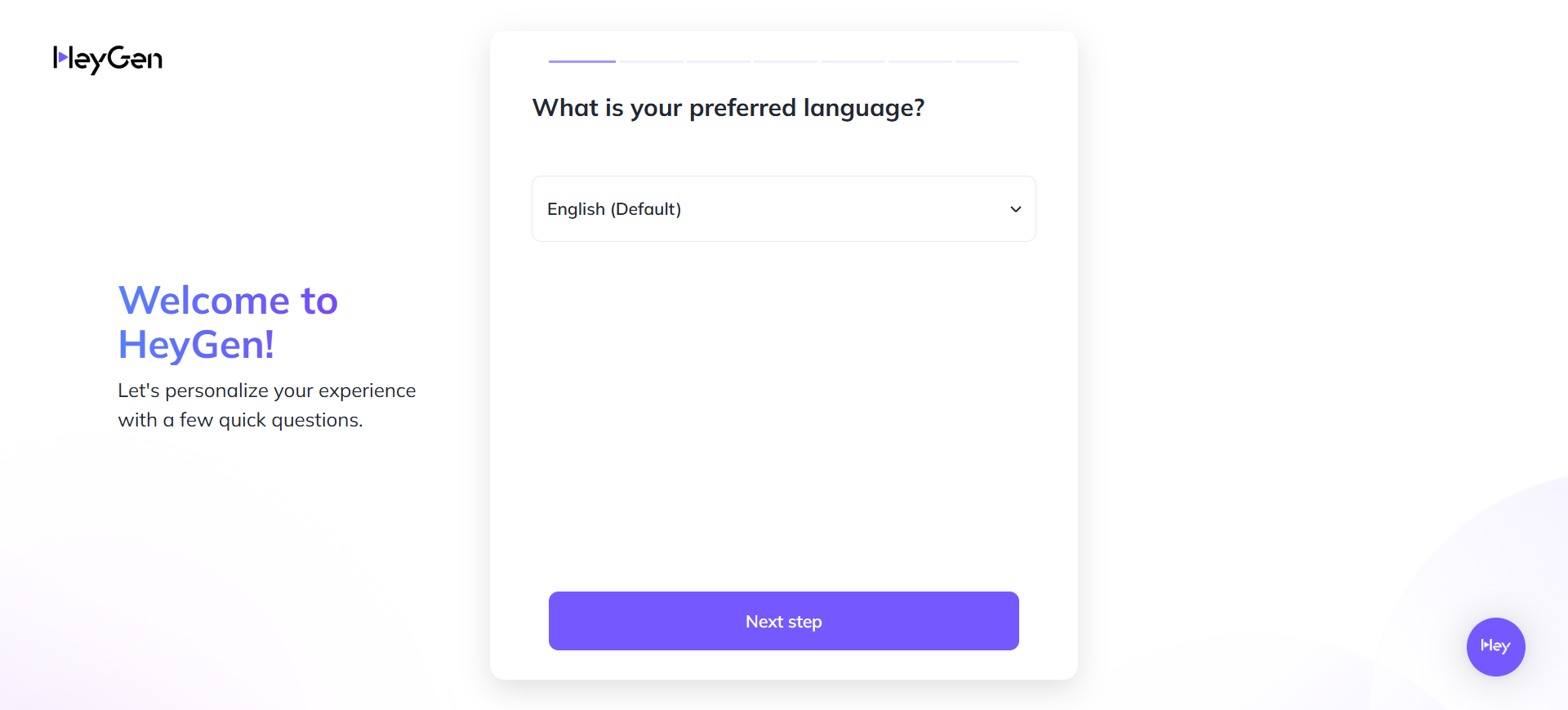 Escolha seu idioma