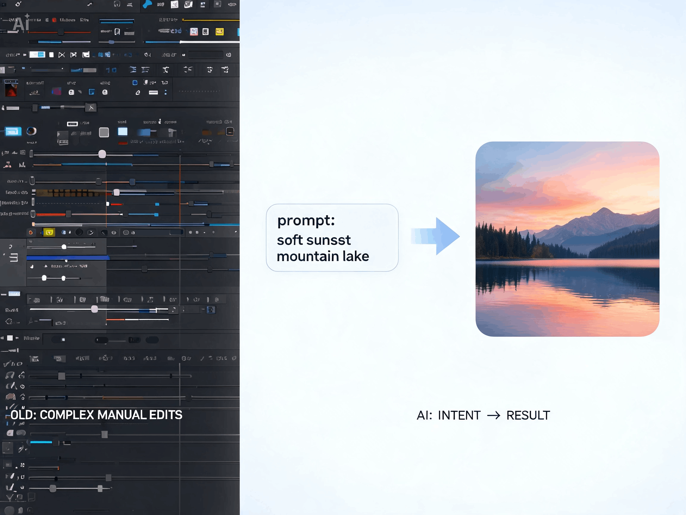 Lower editing friction
