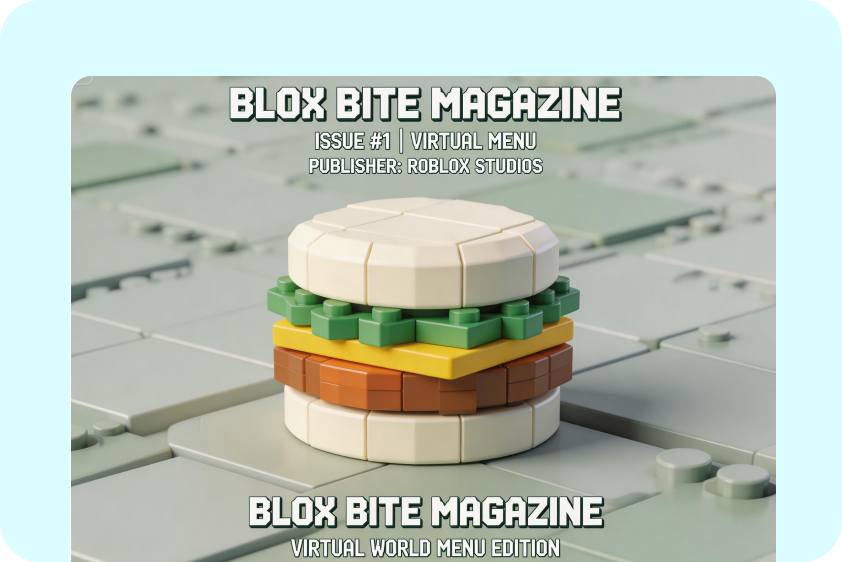  Abstract block art design