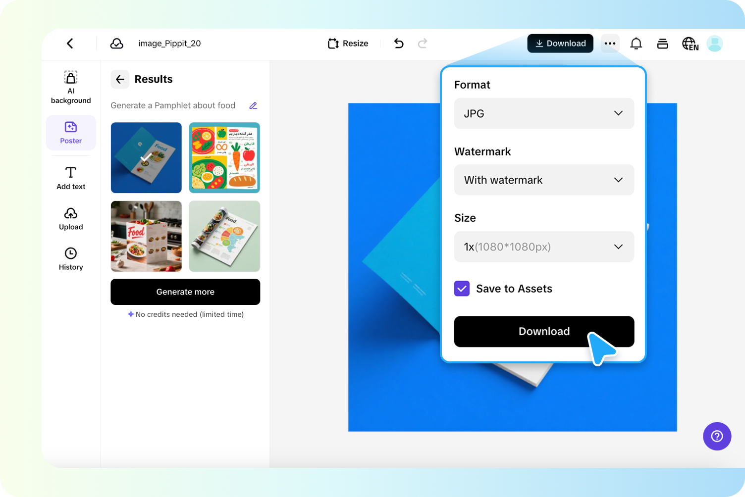 Экспортируйте и делитесь.