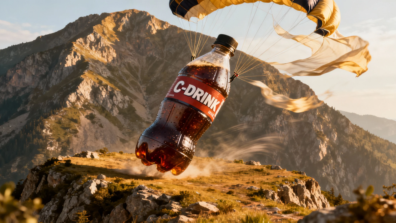 Bild einer CGI-Werbung